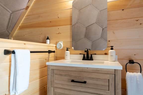 Nova Nook 1 · Nova Nook-Mirror Dome with Private Bathroom